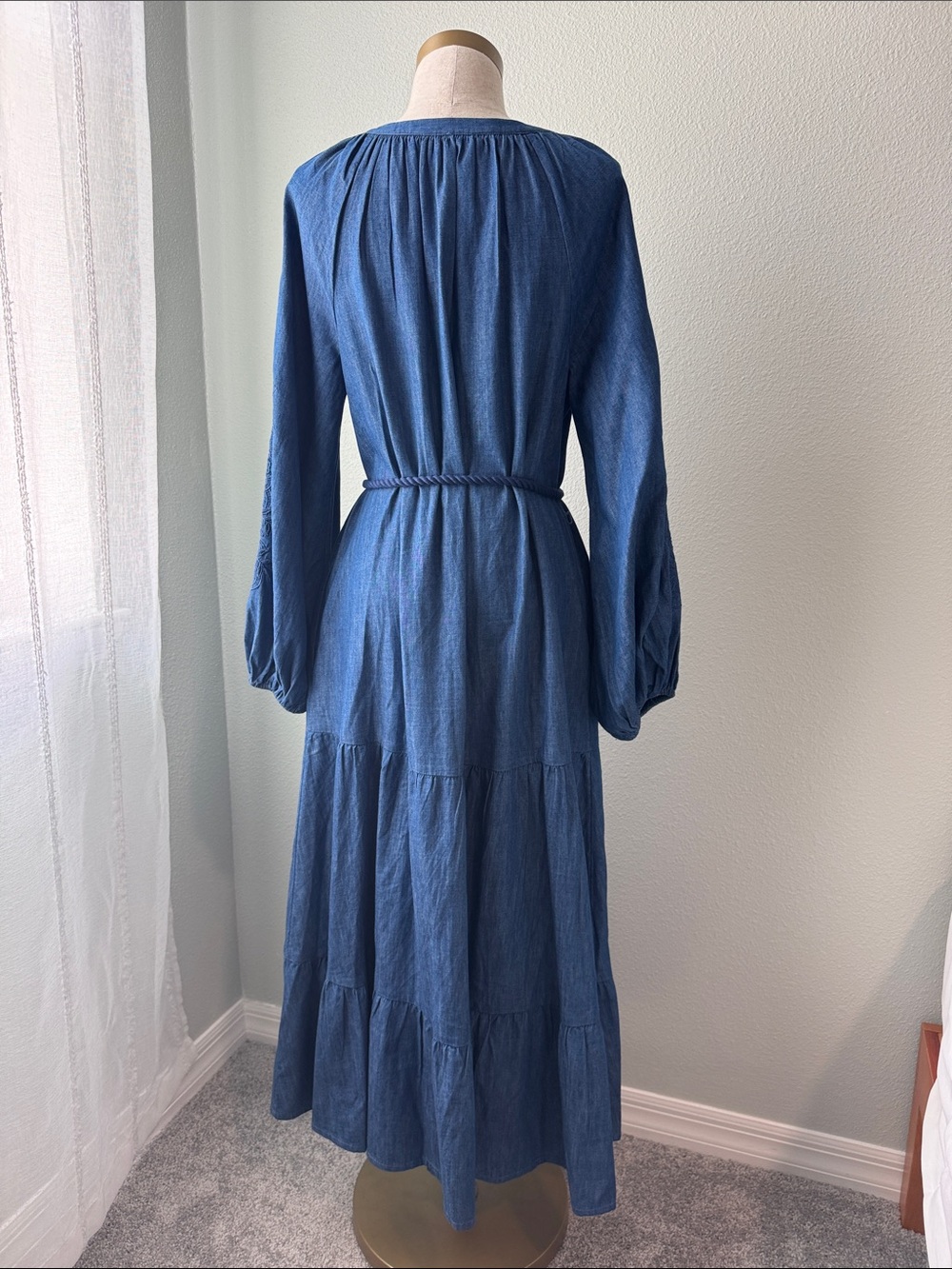 Tommy Bahama denim maxi dress - Picture 2 of 6
